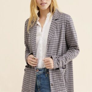 Anthropologie Sanctuary‎ Graham Plaid Women's Jacket size Medium